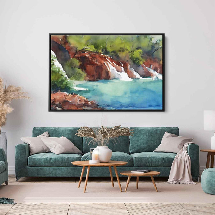 Watercolor Havasu Falls #128 - Kanvah
