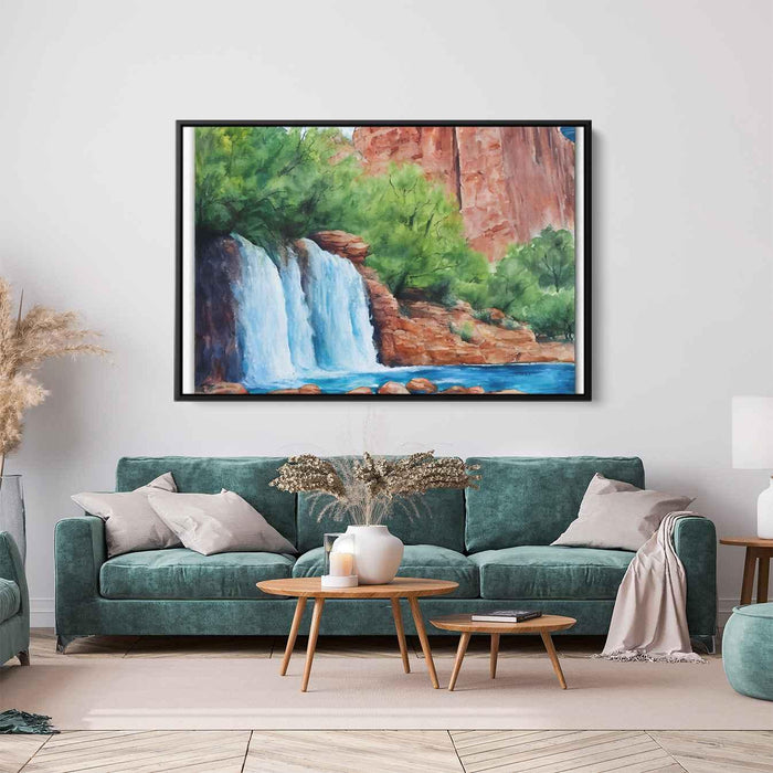 Watercolor Havasu Falls #136 - Kanvah