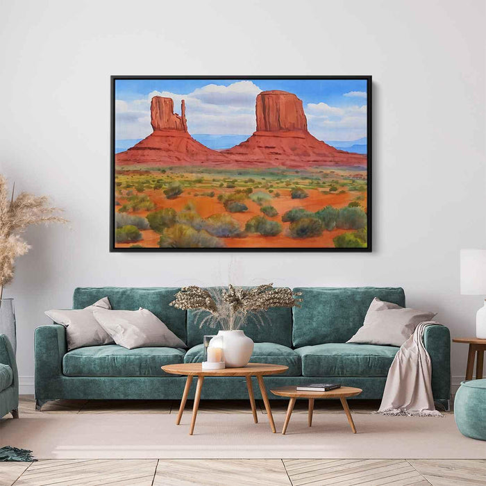 Watercolor Monument Valley #107 - Kanvah