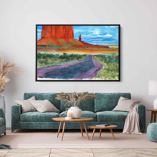 Watercolor Monument Valley #111 - Kanvah