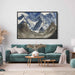 Watercolor Mount Everest #107 - Kanvah
