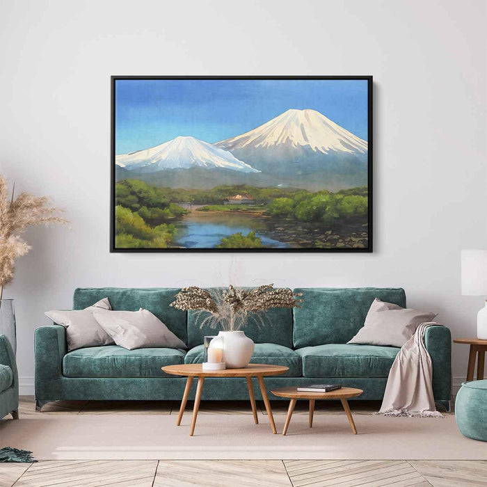 Watercolor Mount Fuji #103 - Kanvah