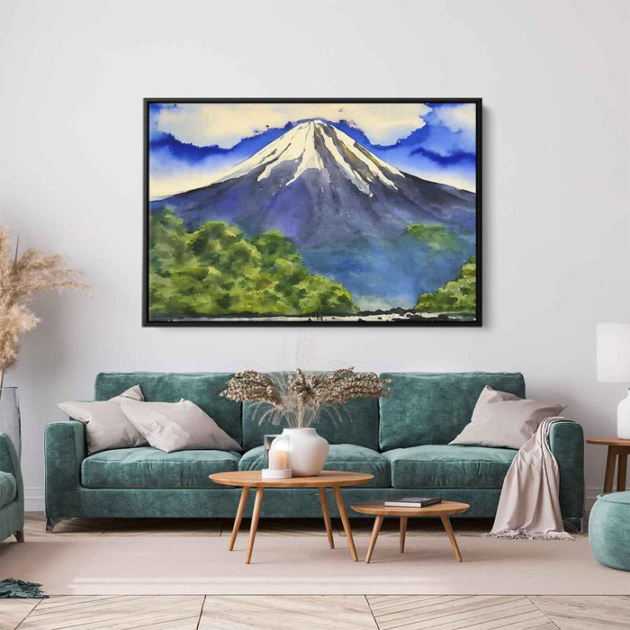 Watercolor Mount Fuji #118 - Kanvah