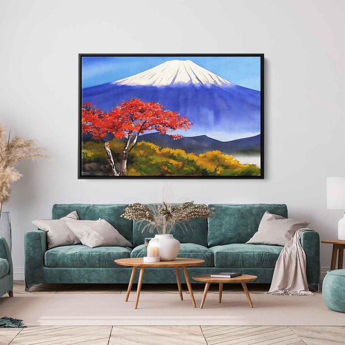 Watercolor Mount Fuji #128 - Kanvah