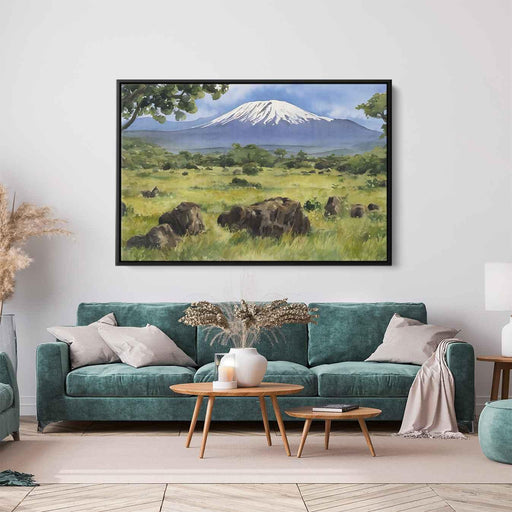 Watercolor Mount Kilimanjaro #111 - Kanvah