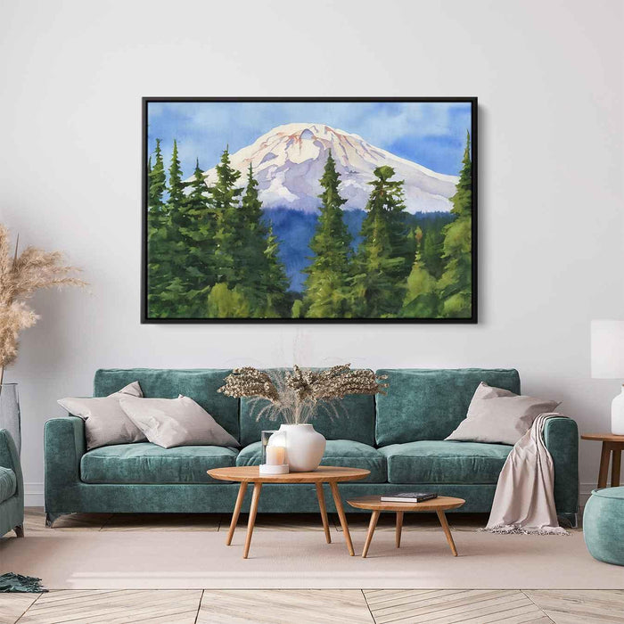 Watercolor Mount Rainier #111 - Kanvah