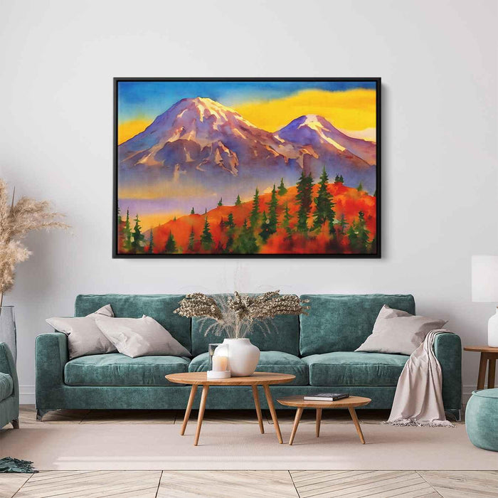 Watercolor Mount Rainier #114 - Kanvah