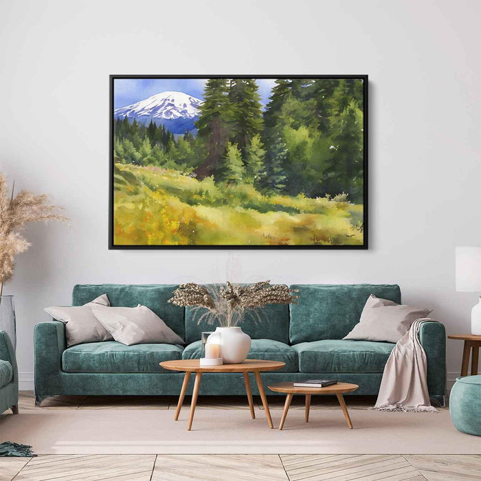 Watercolor Mount Rainier #124 - Kanvah