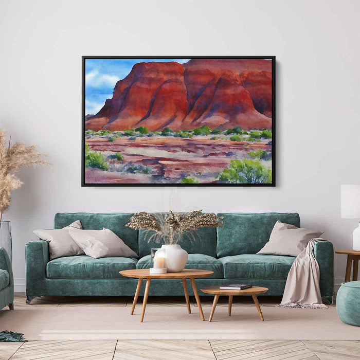 Watercolor Painted Desert #133 - Kanvah