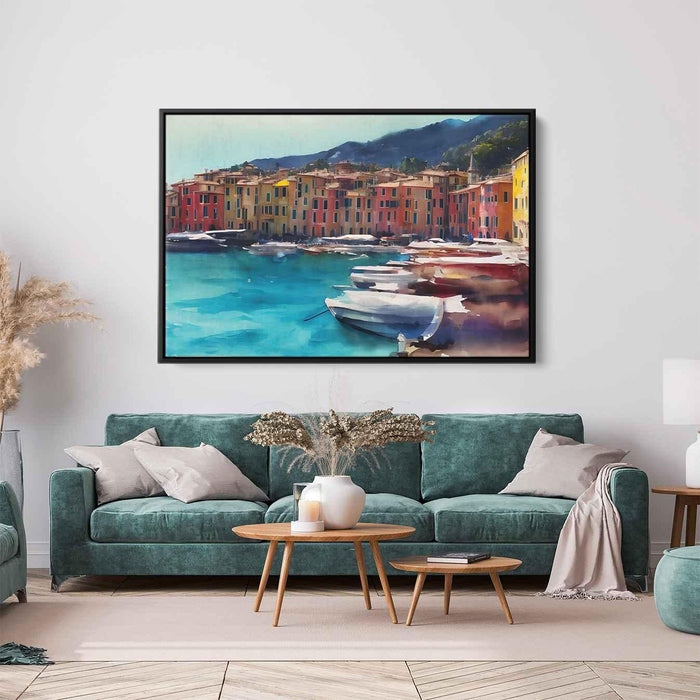 Watercolor Portofino #118 - Kanvah