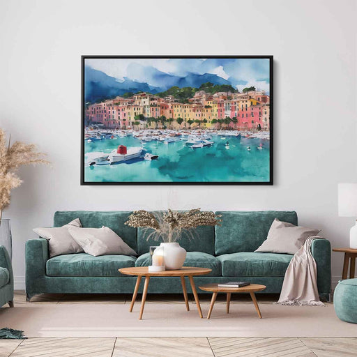 Watercolor Portofino #133 - Kanvah