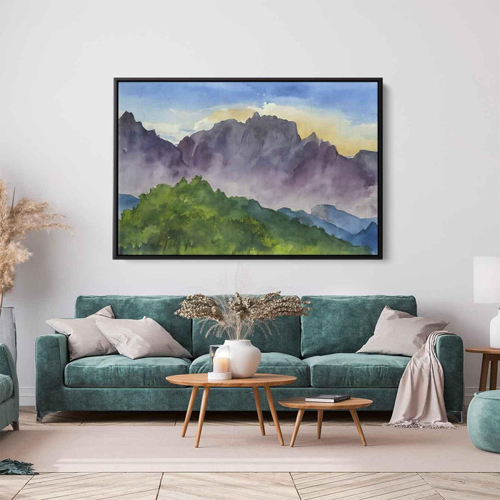 Watercolor Rocky Mountains #136 - Kanvah