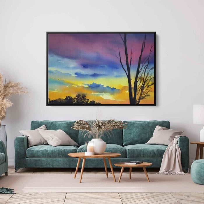 Watercolor Sunset #142 - Kanvah