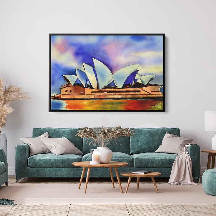 Watercolor Sydney Opera House #103 - Kanvah