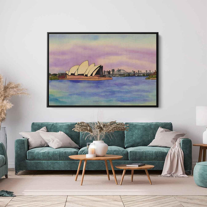 Watercolor Sydney Opera House #111 - Kanvah