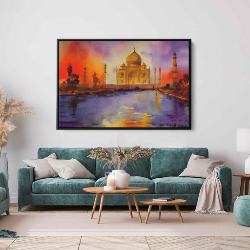Watercolor Taj Mahal #114 - Kanvah