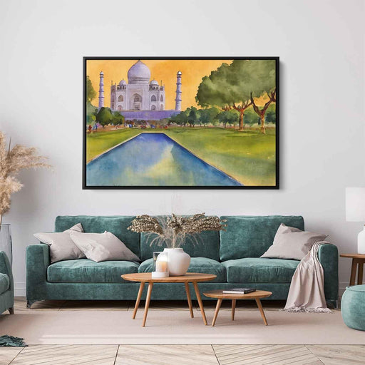 Watercolor Taj Mahal #117 - Kanvah