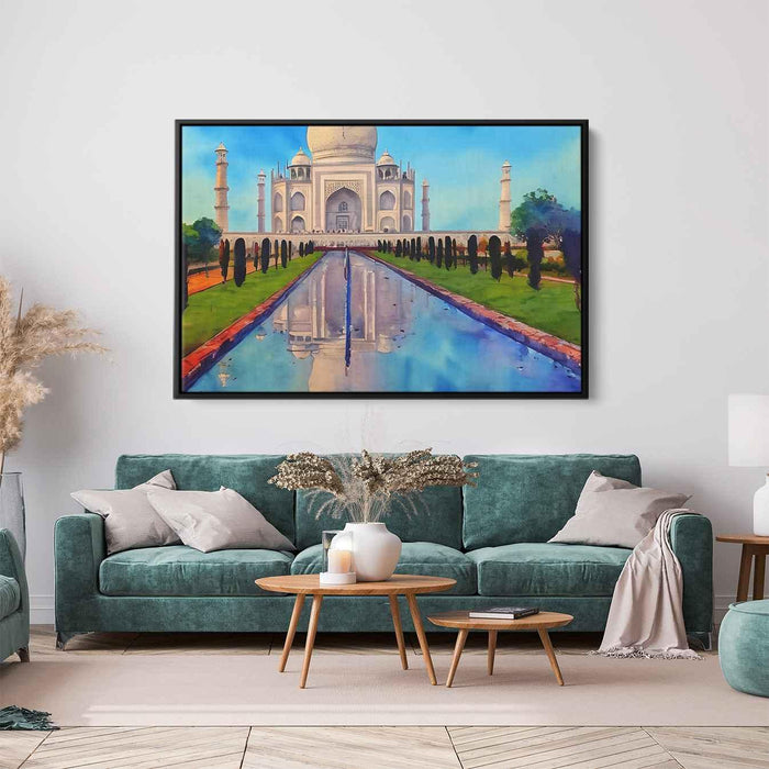 Watercolor Taj Mahal #127 - Kanvah