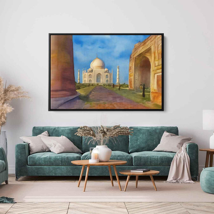 Watercolor Taj Mahal #134 - Kanvah