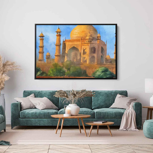 Watercolor Taj Mahal #135 - Kanvah