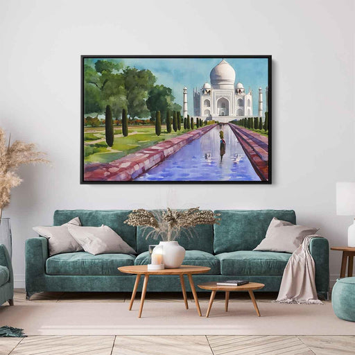 Watercolor Taj Mahal #136 - Kanvah