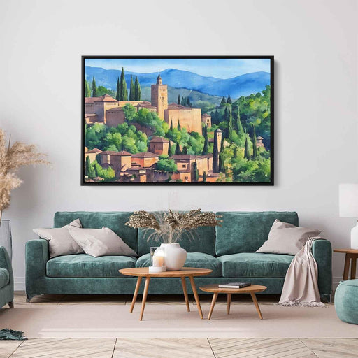 Watercolor Alhambra #111 - Kanvah