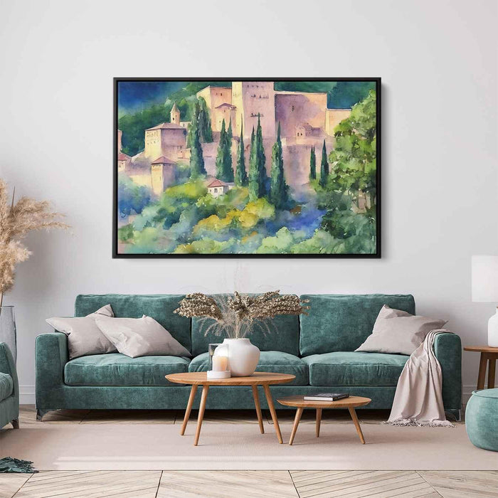 Watercolor Alhambra #126 - Kanvah