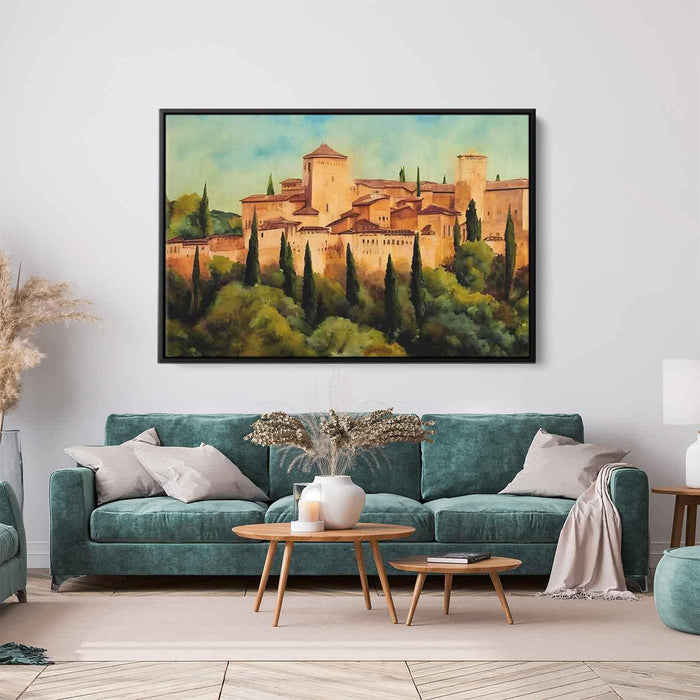 Watercolor Alhambra #127 - Kanvah