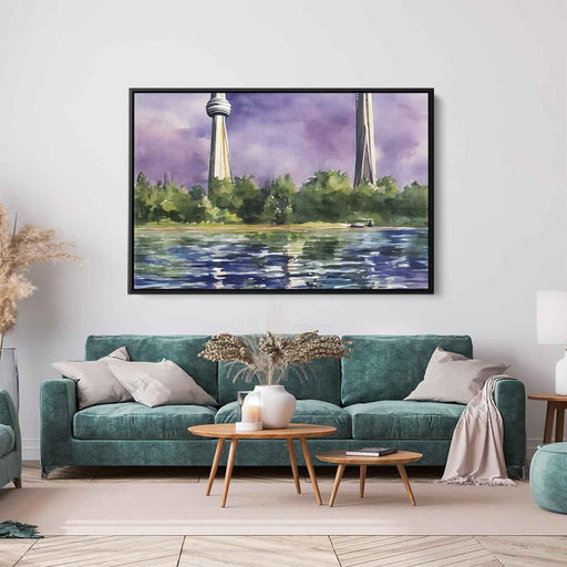 Watercolor CN Tower #136 - Kanvah