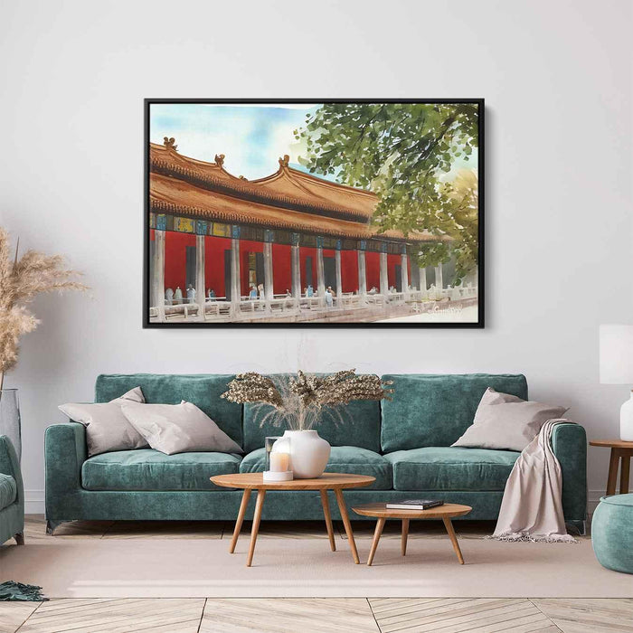 Watercolor Forbidden City #111 - Kanvah