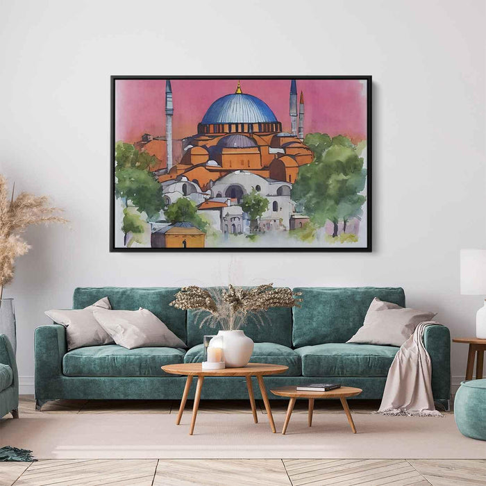 Watercolor Hagia Sophia #114 - Kanvah
