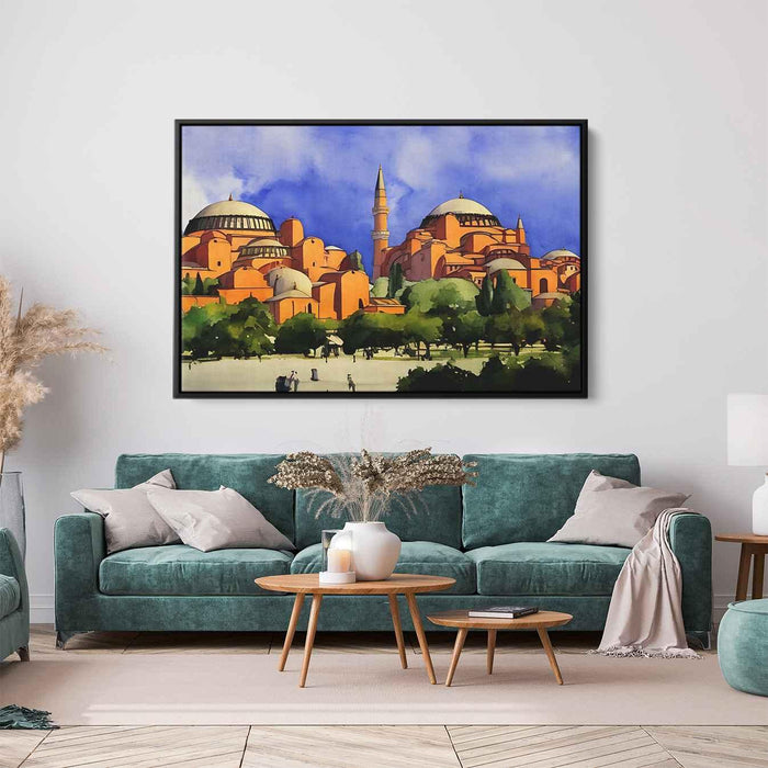 Watercolor Hagia Sophia #135 - Kanvah