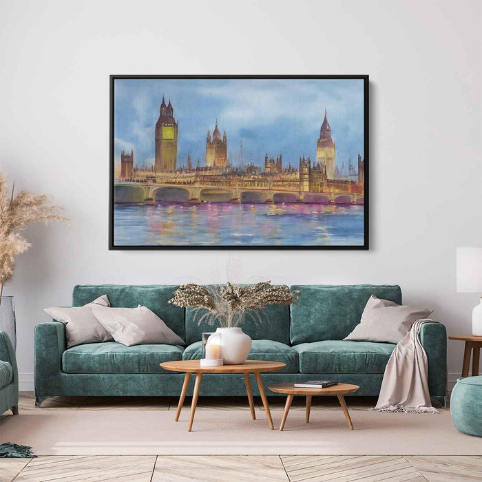 Watercolor Palace of Westminster #103 - Kanvah