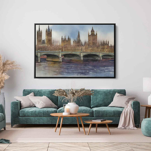 Watercolor Palace of Westminster #117 - Kanvah