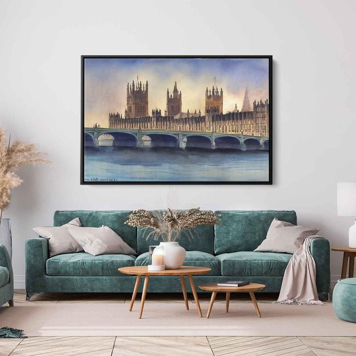 Watercolor Palace of Westminster #118 - Kanvah