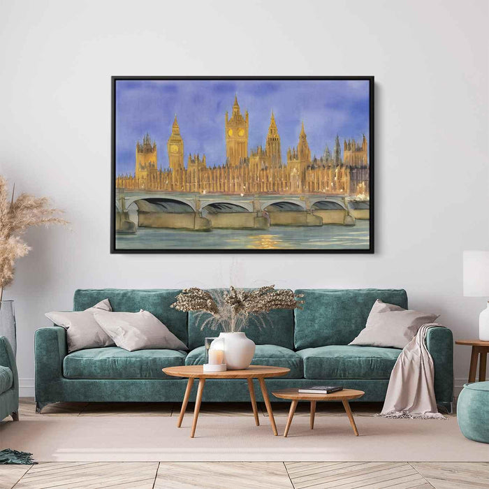 Watercolor Palace of Westminster #124 - Kanvah