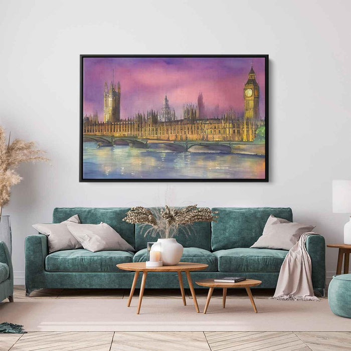 Watercolor Palace of Westminster #133 - Kanvah