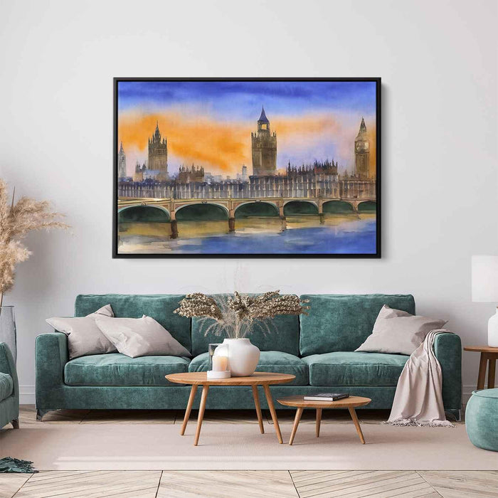 Watercolor Palace of Westminster #134 - Kanvah