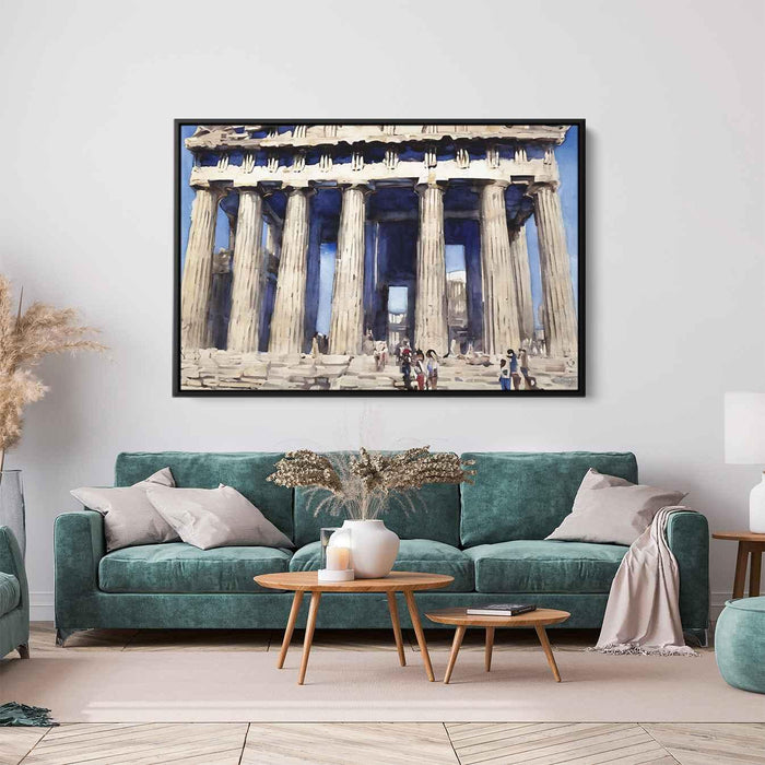 Watercolor Parthenon #134 - Kanvah