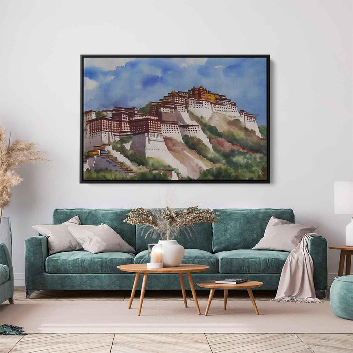 Watercolor Potala Palace #118 - Kanvah