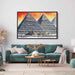 Watercolor Pyramids of Giza #127 - Kanvah