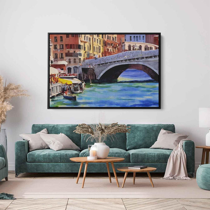 Watercolor Rialto Bridge #114 - Kanvah