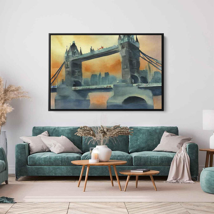 Watercolor Tower Bridge #107 - Kanvah