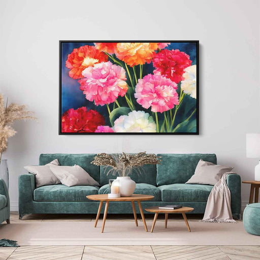 Watercolour Painting Carnations #136 - Kanvah