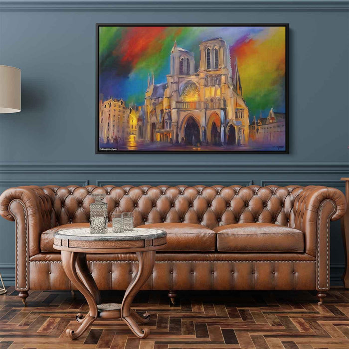 Abstract Notre Dame Cathedral #117 - Kanvah