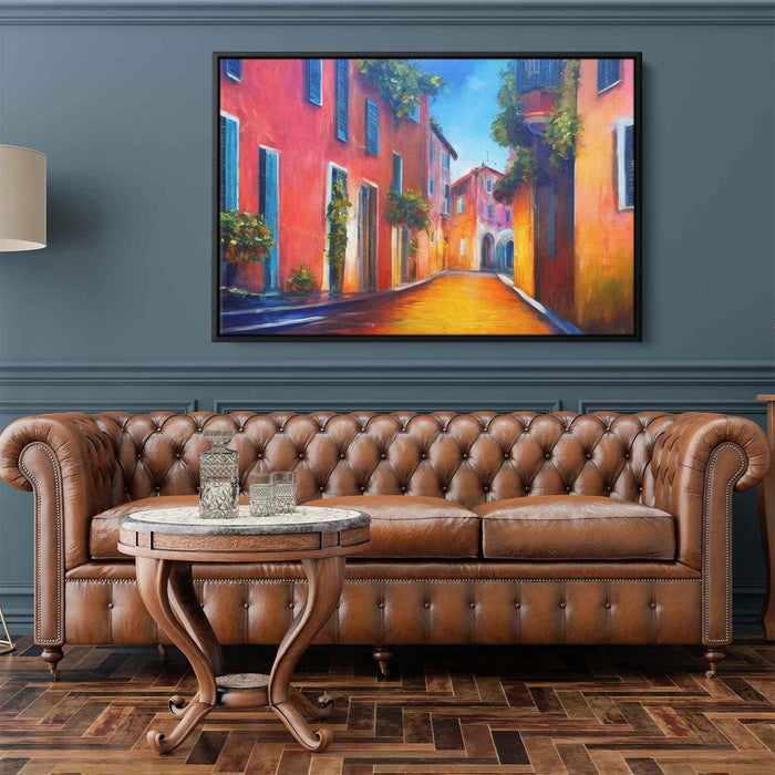 Abstract Portofino Streets #128 - Kanvah