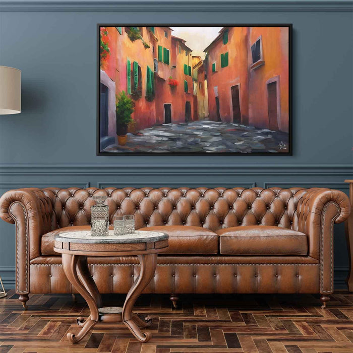 Abstract Portofino Streets #135 - Kanvah