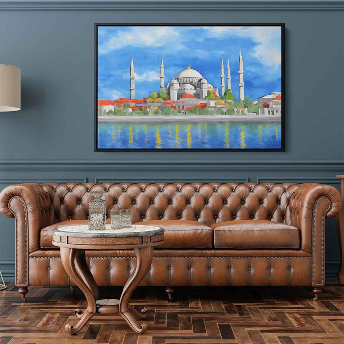 Abstract Blue Mosque #128 - Kanvah