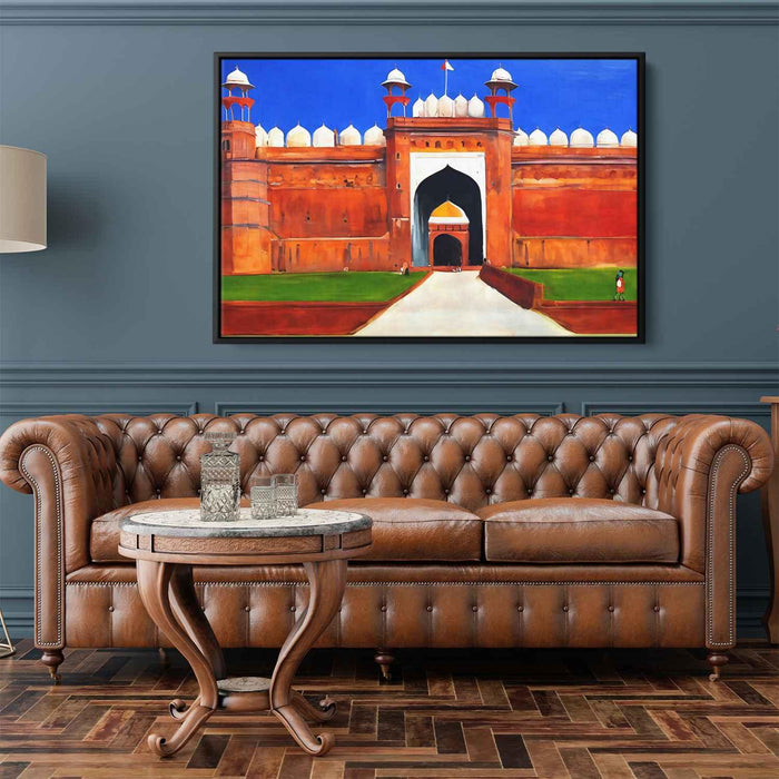 Abstract Red Fort #135 - Kanvah