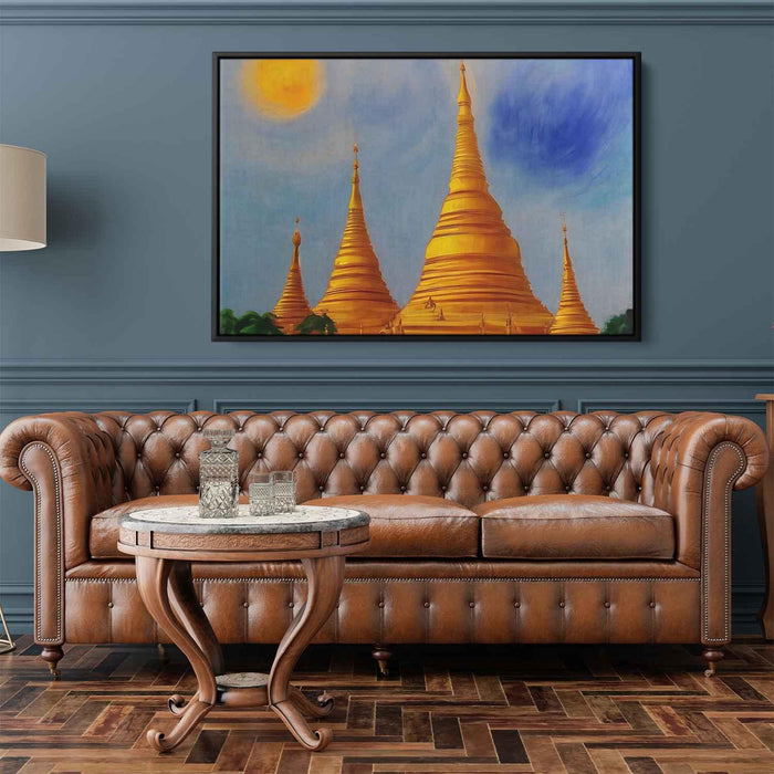 Abstract Shwedagon Pagoda #124 - Kanvah